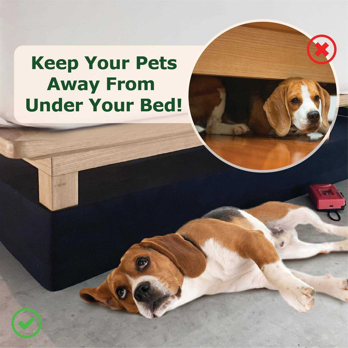 Under Bed Blocker for Pets X28829