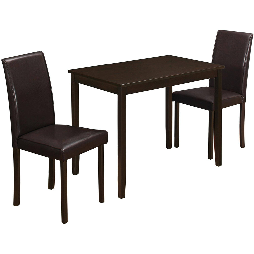 3pcs Solid Wood Dining Set N762935