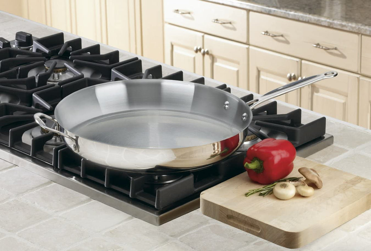 36cm Stainless Steel Skillet G45187