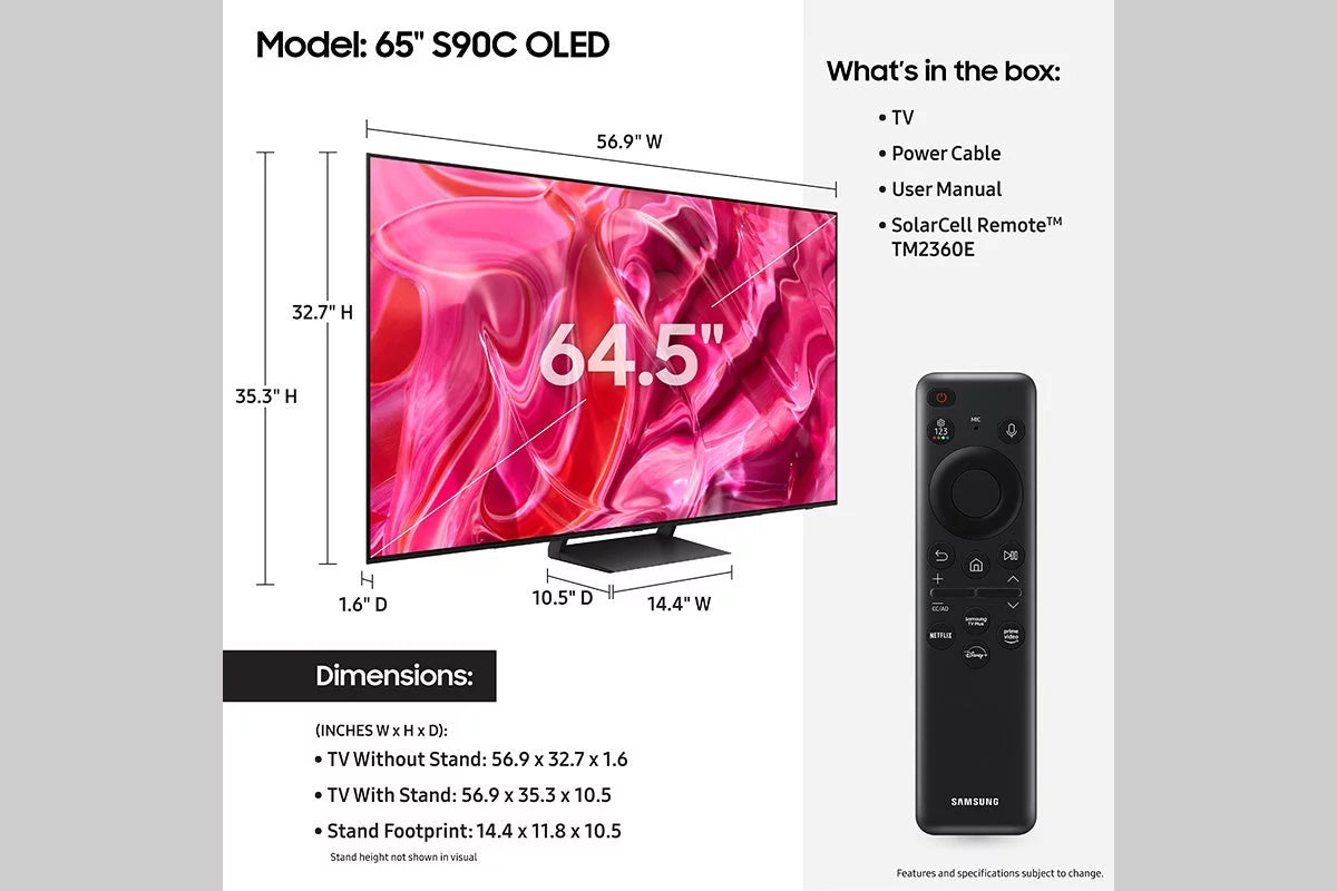 65 Class OLED 4K Smart TV H35111