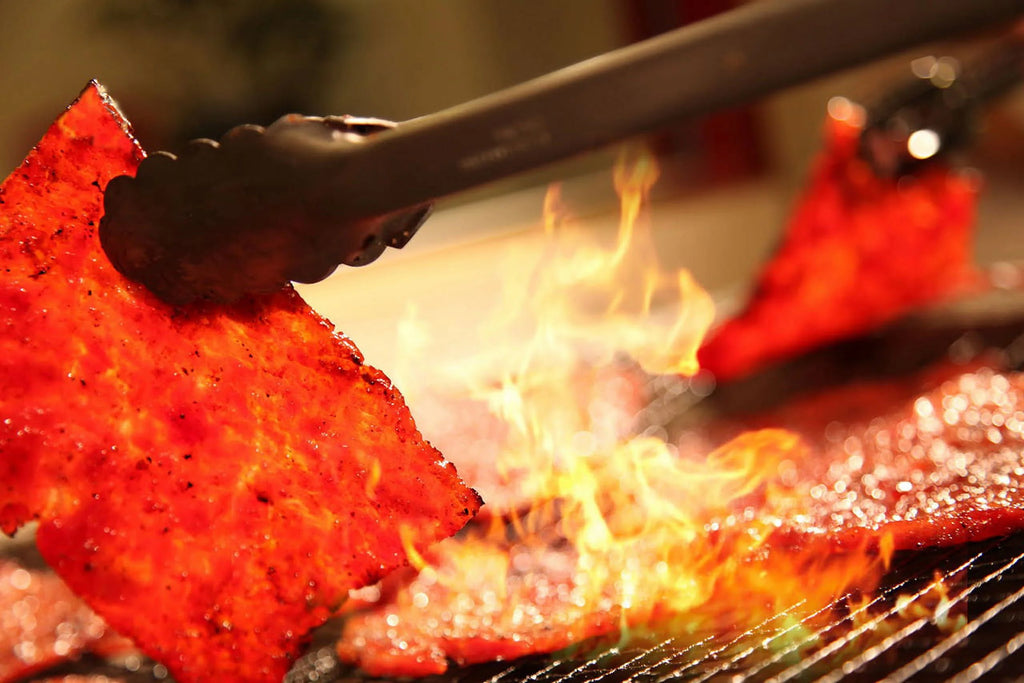 Spicy Fire-Grilled Beef Jerky 8 oz Y216