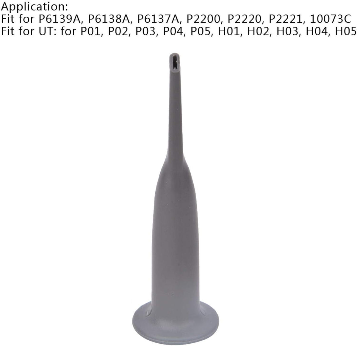 2Pcs Universal Protective Oscilloscope Probe Cap with Hook, Gray T617