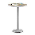 30x22 Cafe Height Table Cherry Laminate Top Black Base U559