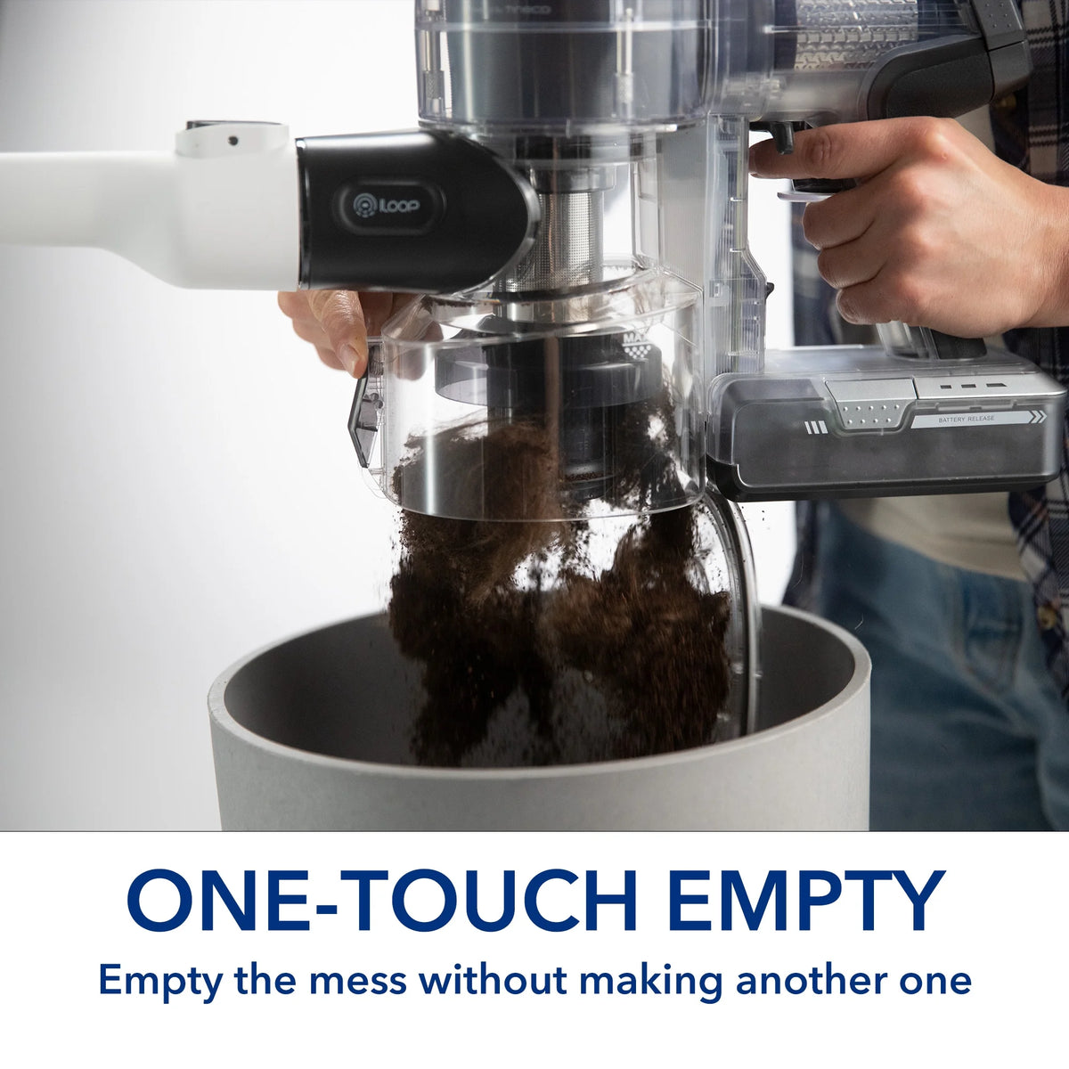 Cordless Stick Vacuum Cleaner with ZeroTangle Brush Head I7050