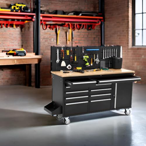 61inch Rolling Tool Chest with 10 Drawers T231