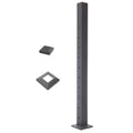Textured Black Cable Stair Middle Post R951