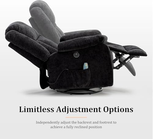 Rocker Recliner Chair with Massage and Heating R14410