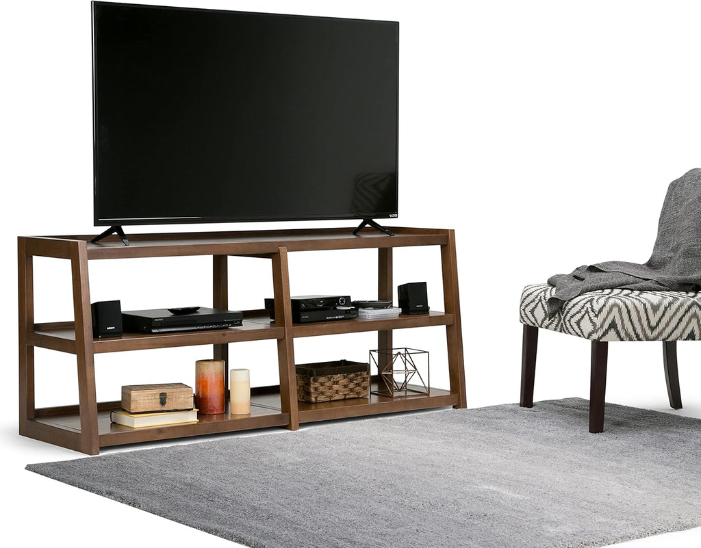Solid Wood 48 inch Wide TV Media Stand G2225