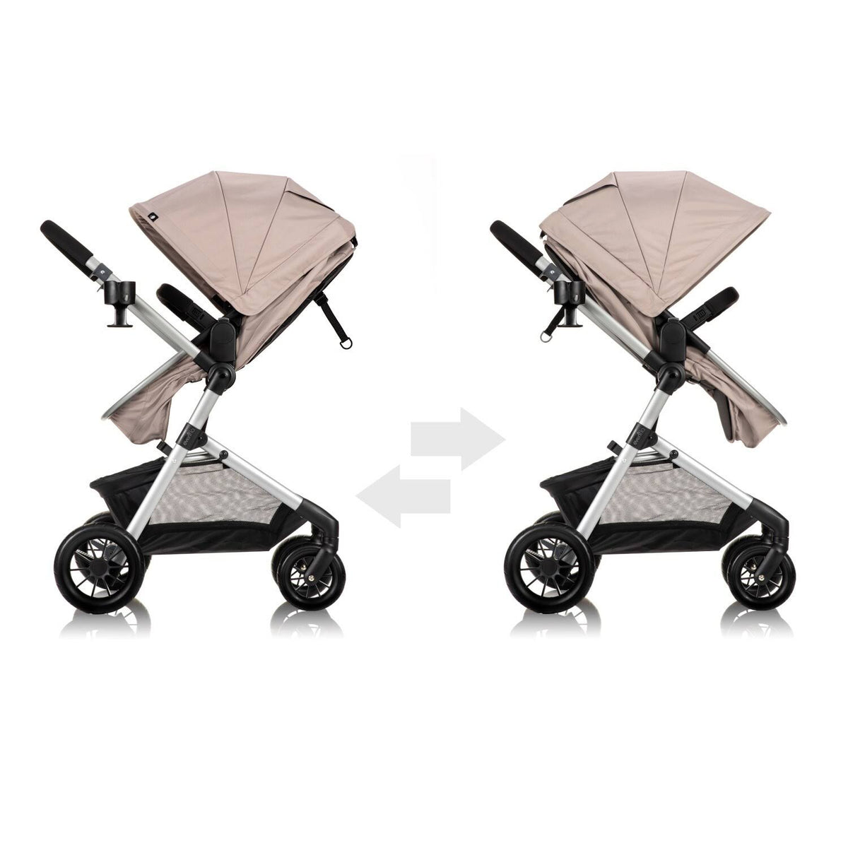 Modular Travel System with Infant Car Seat - Sandstone A59068