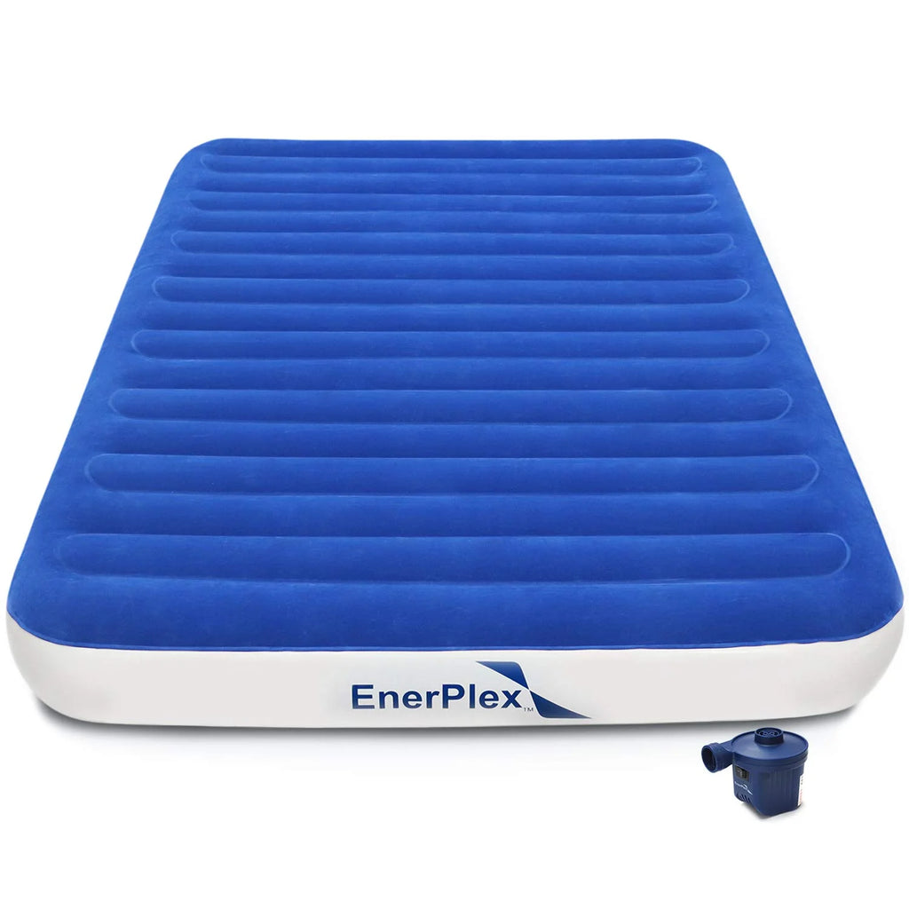 9 Inch Queen Camping Air Mattress with Pump W1199