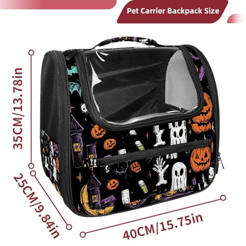 Halloween Pet Carrier Bag F643