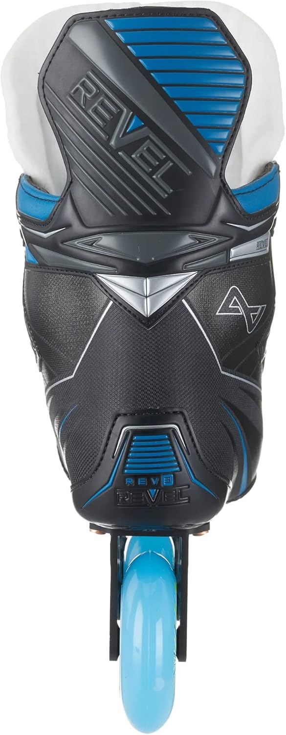 Black/Blue Junior Inline Hockey Skates J136