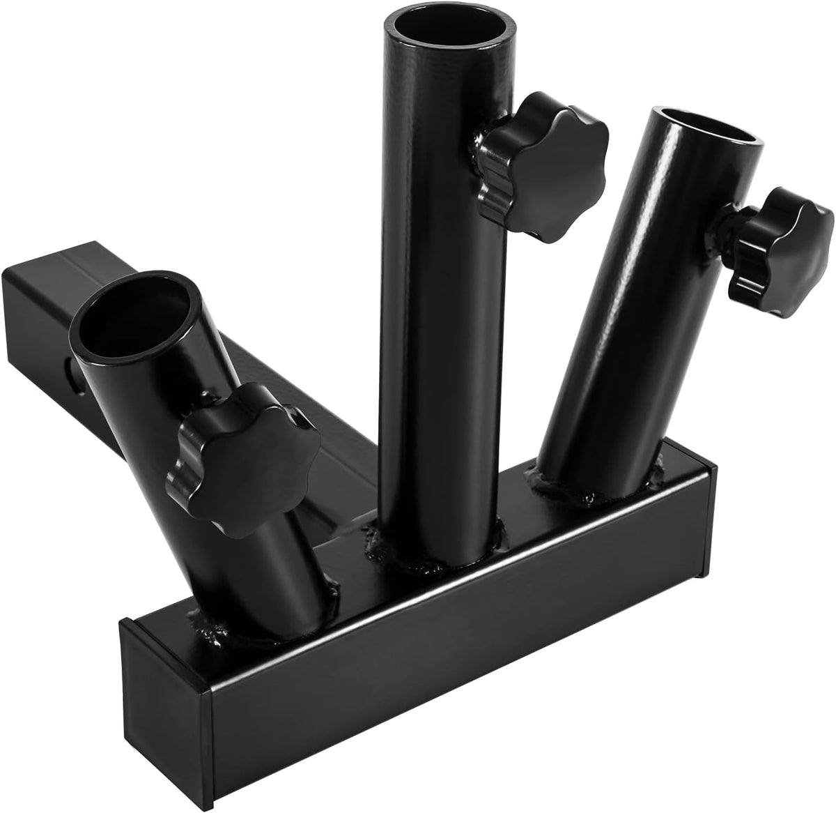 Black 3 Flagpole Hitch Mount Holder with 2 inch Hitch Receiver G204681