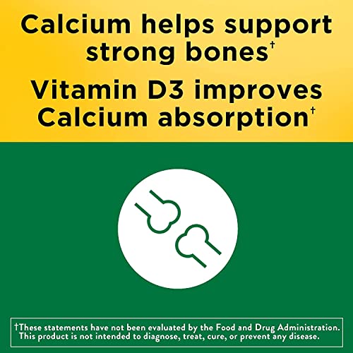 220 Tablets Calcium 600 mg with Vitamin D3 Dietary Supplement M32085