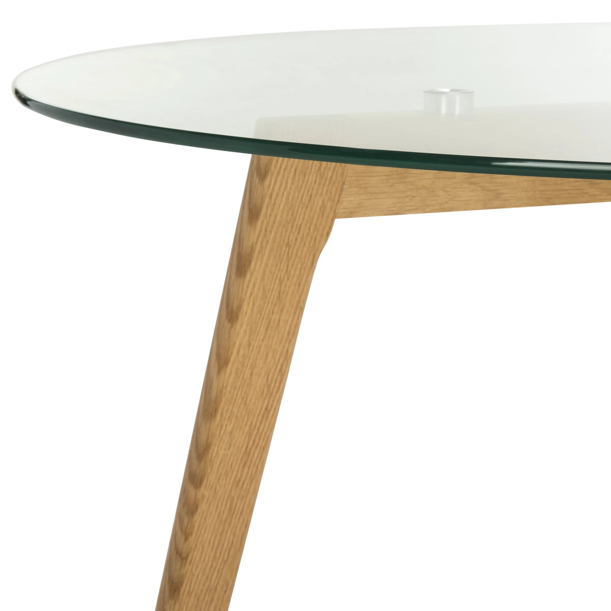 Round Glass Coffee Table L554