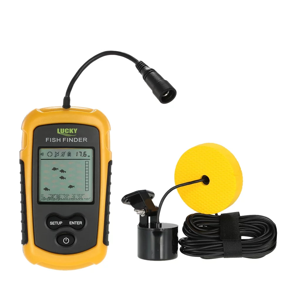 Portable Wired Fish Finder 100M Depth Sonar Q303618