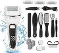 Black Rechargeable Waterproof Electric Foot Callus Remover J912