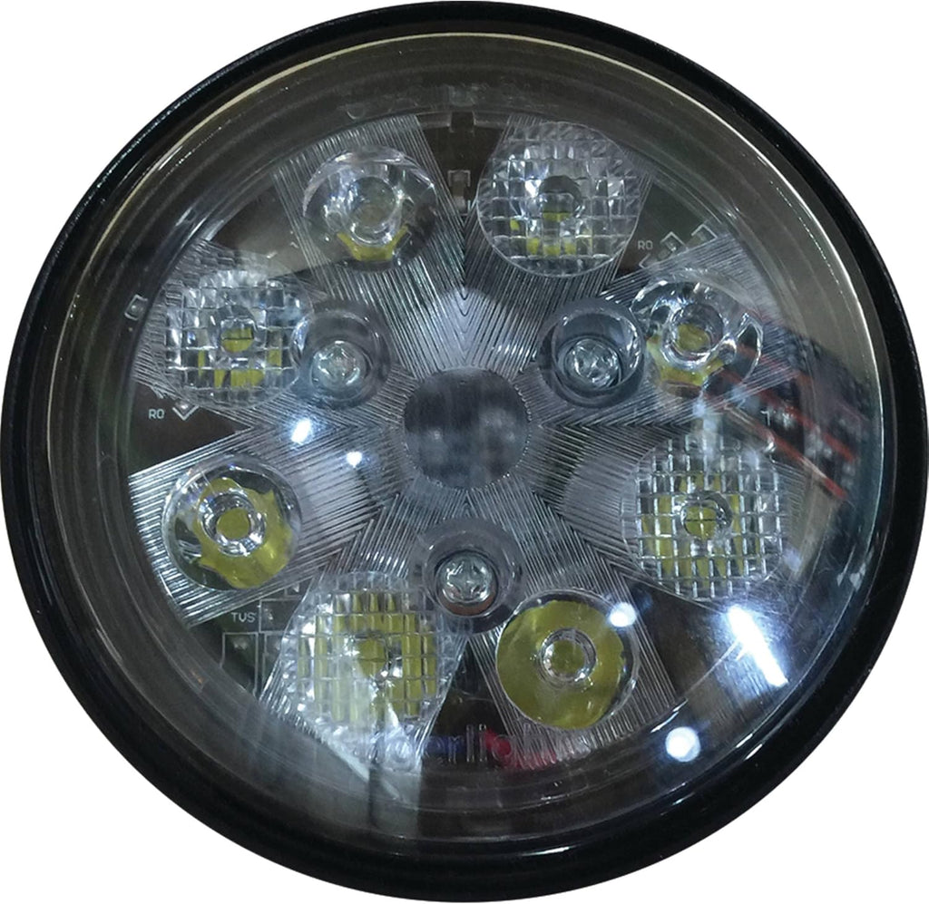 24W LED Sealed Round Hi/Lo Beam Flood/Spot Combo Off-Road Light Pack of 2 X87298
