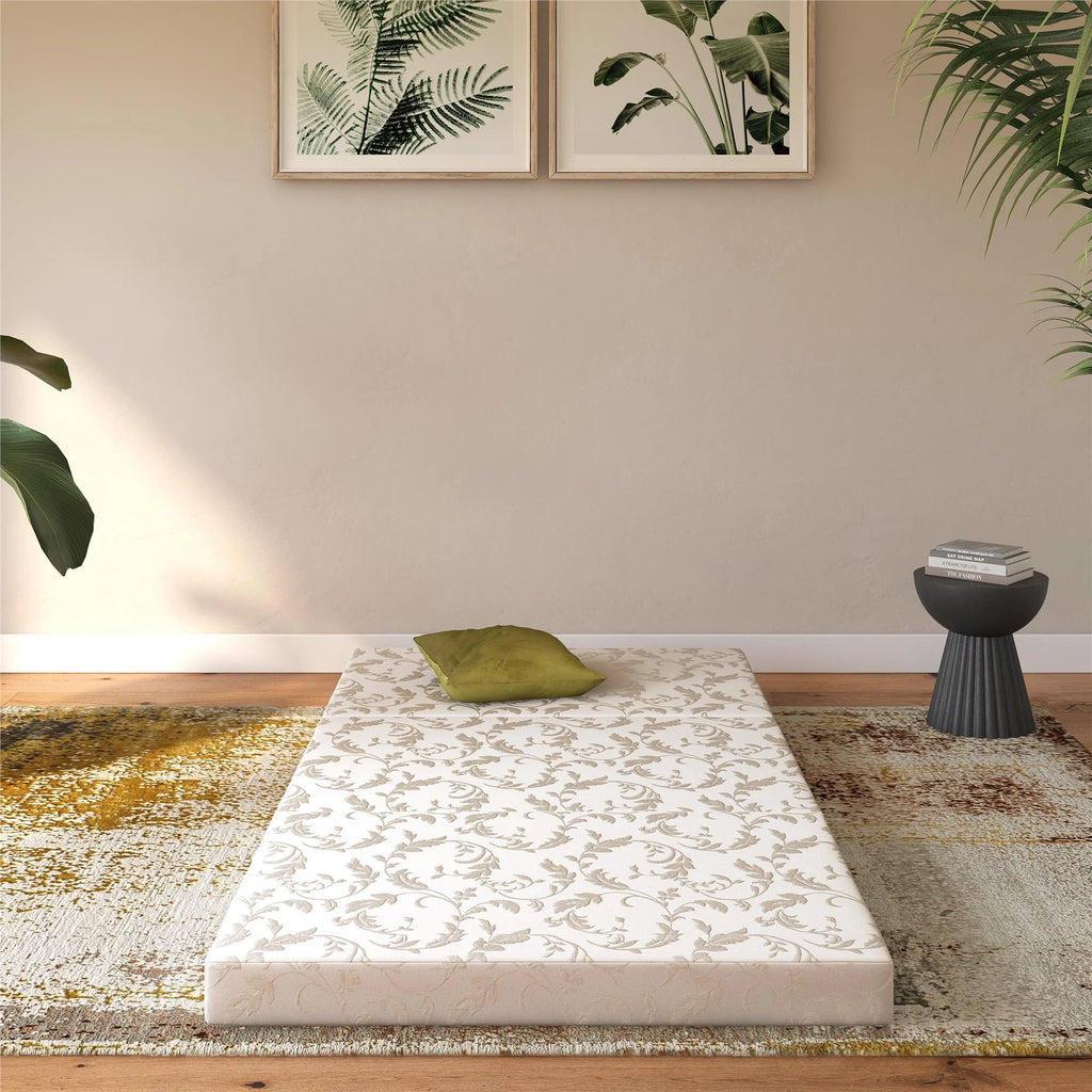 4-Inch Tri Folding Mattress with Carry Bag, Twin Size Q631
