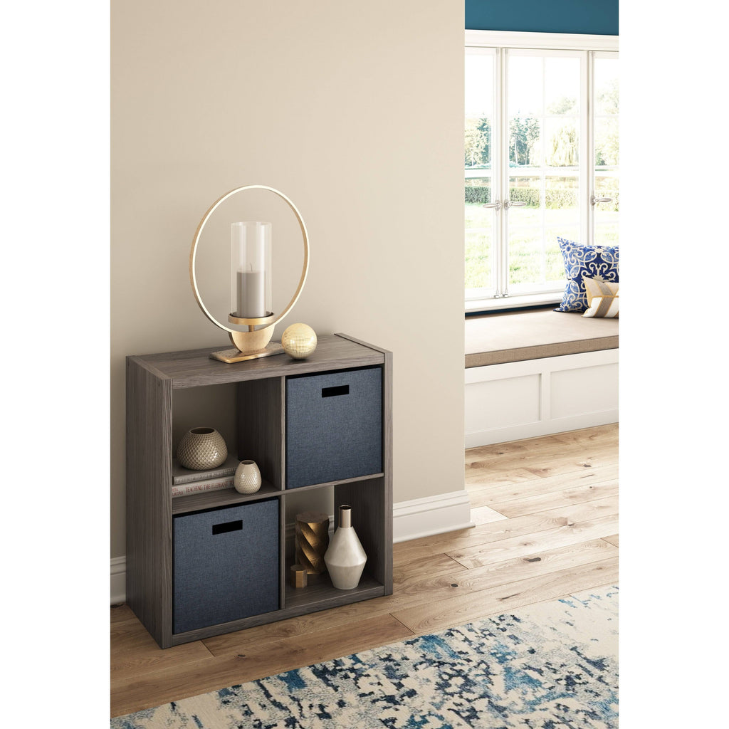 Bleached Brown Cube Bookcase R359018