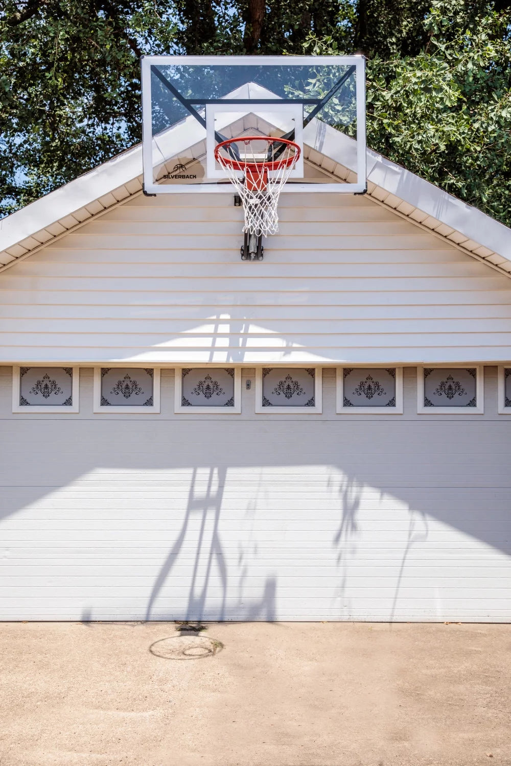 Wall Mounted Adjustable-Height Basketball Hoop U994