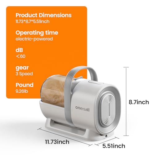 Dog Grooming Vacuum with Clipper Nail Grinder Z22733