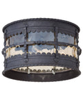 3 Light Flush Mount Iron F677734