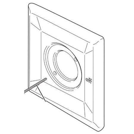 Stainless Escutcheon F867408