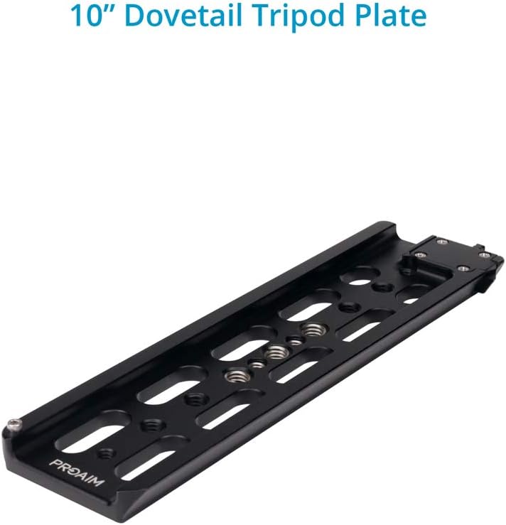 15mm Quick Release Camera Base Plate with Dovetail CNC Aluminum Baseplate C4017