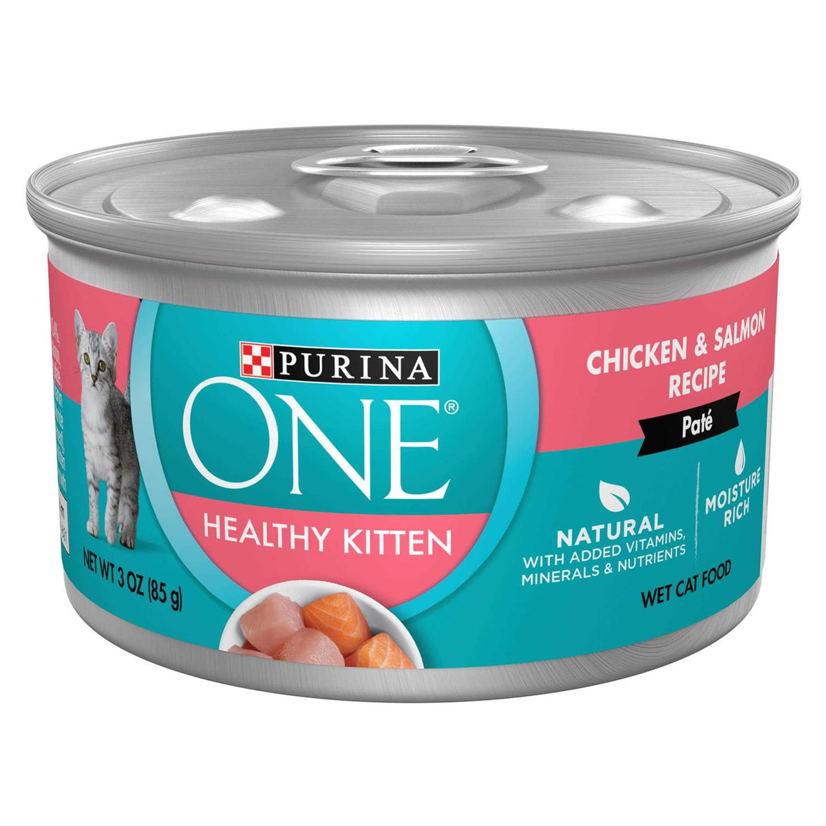 Chicken & Salmon Pate Wet Cat Food O101