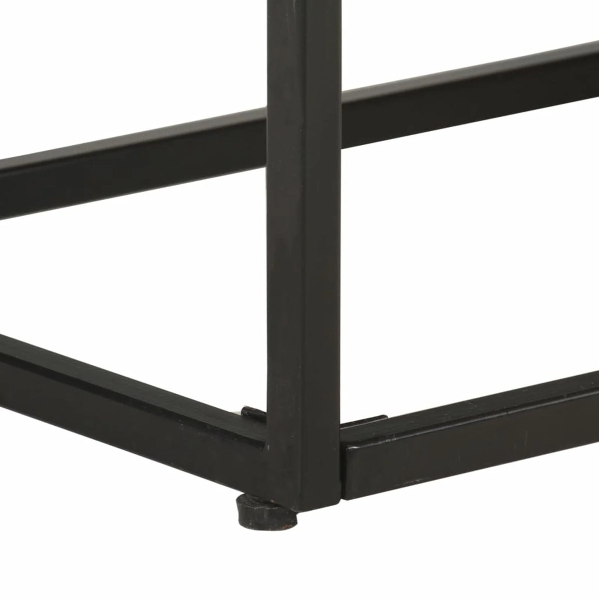 Rough Mango Wood TV Stand with Storage Shelves H481739