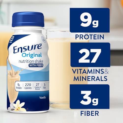 Vanilla Nutrition Shake with Fiber, 8 fl oz 24 Pack E9096
