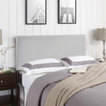 King Upholstered Fabric Headboard S11434