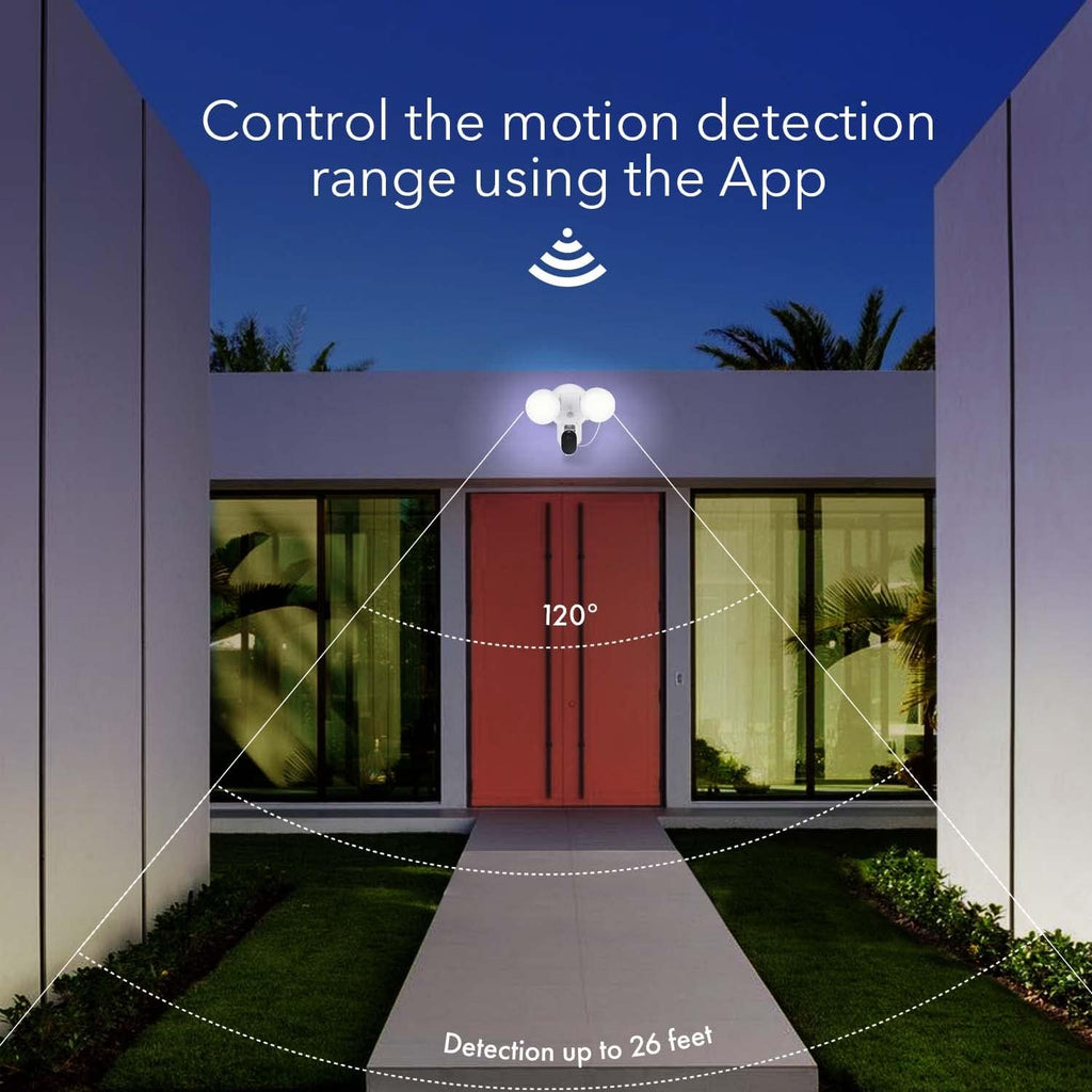3-in-1 Wired Smart Flood Light with Motion Sensor G178499