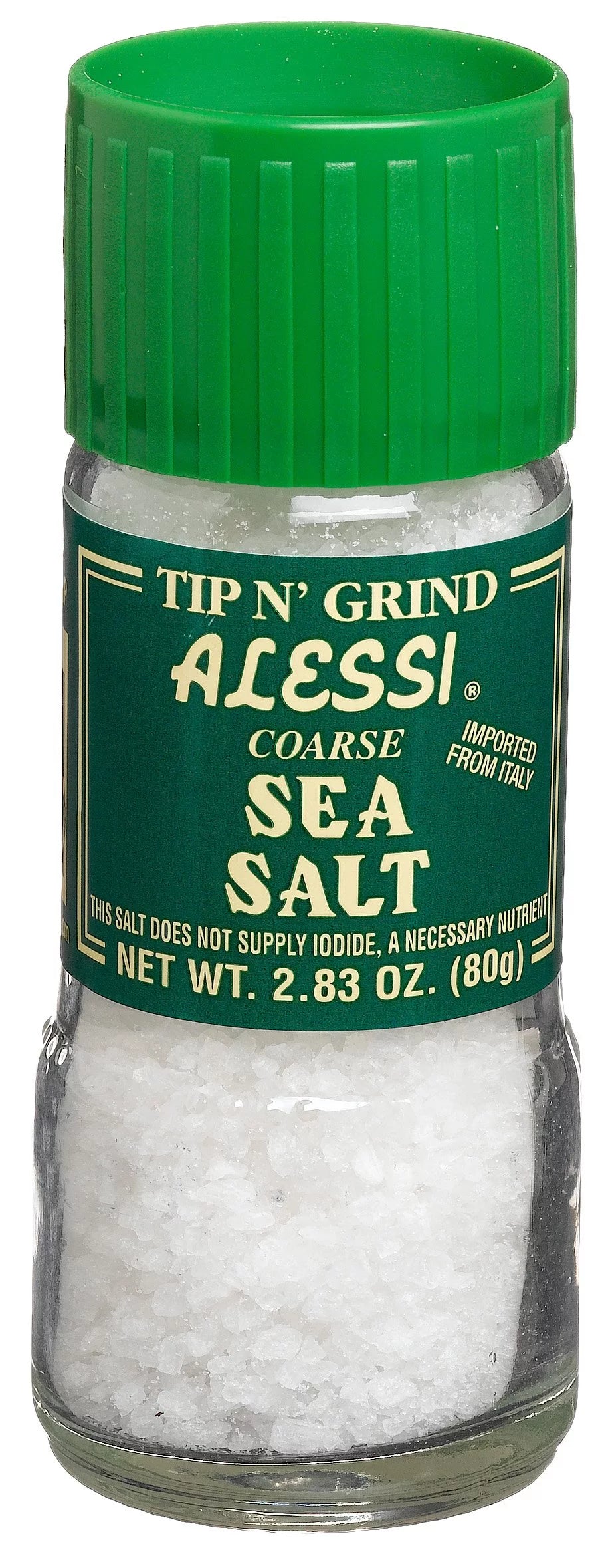 Coarse Sea Salt 2.83-Ounce Grinders Pack of 6 P377