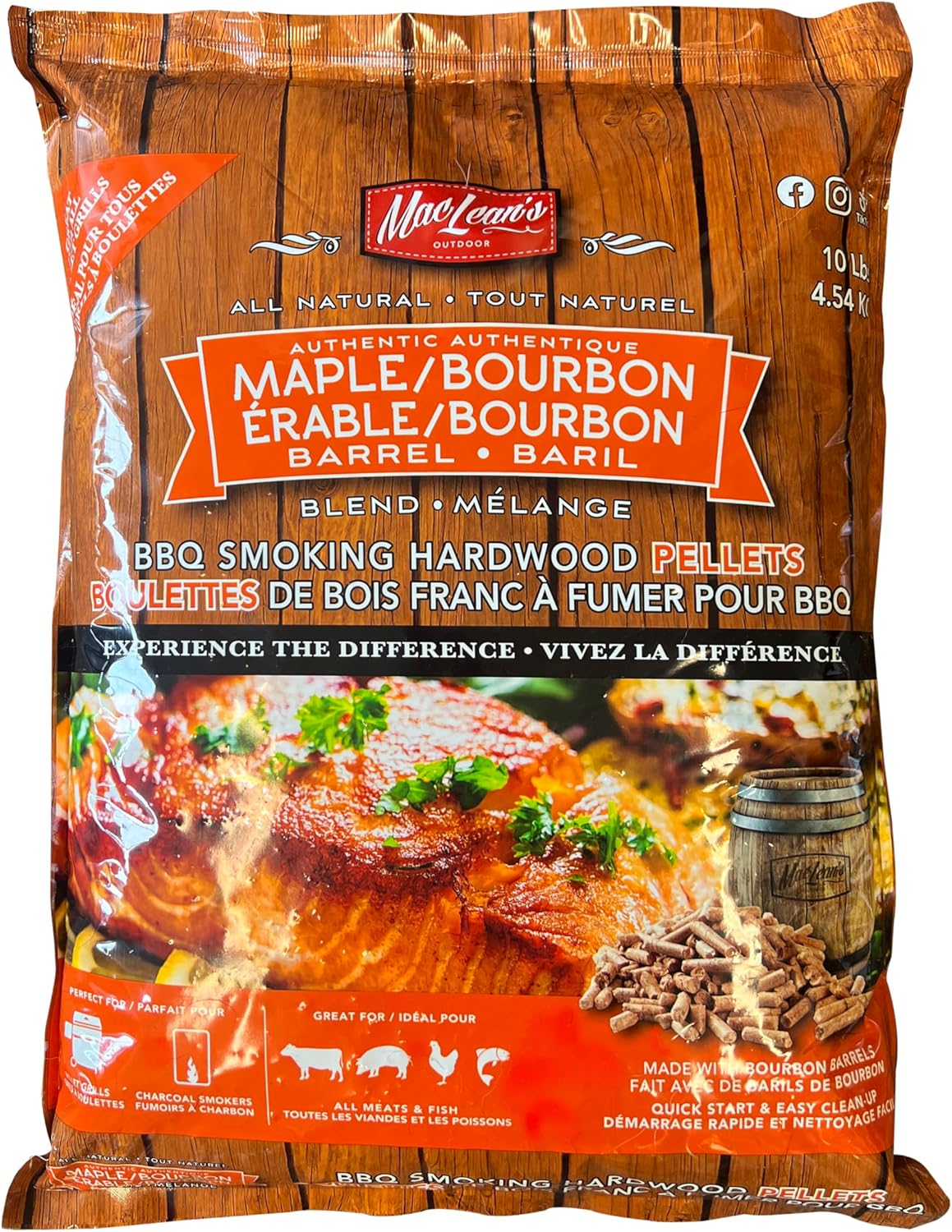 10 Pound BBQ Smoking Pellets O899
