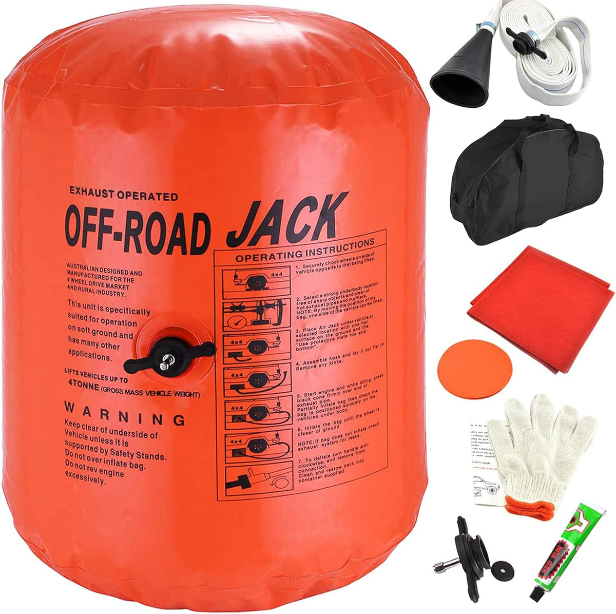 4T Inflatable Exhaust Air Jack Z9784
