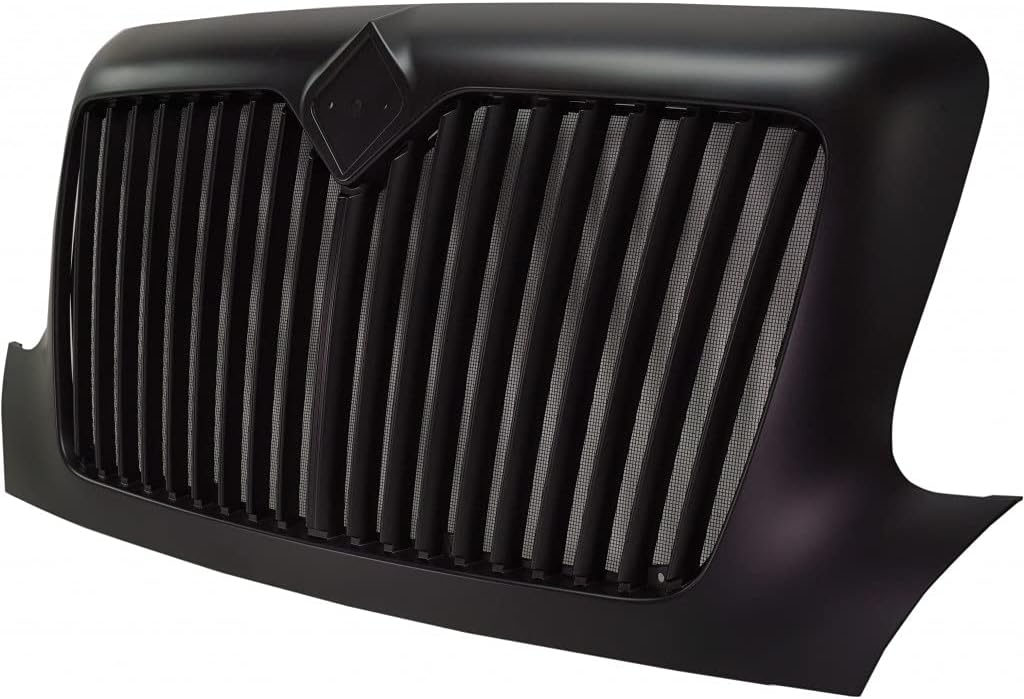 Black Vertical Bar Grille with Bug Screen A191024