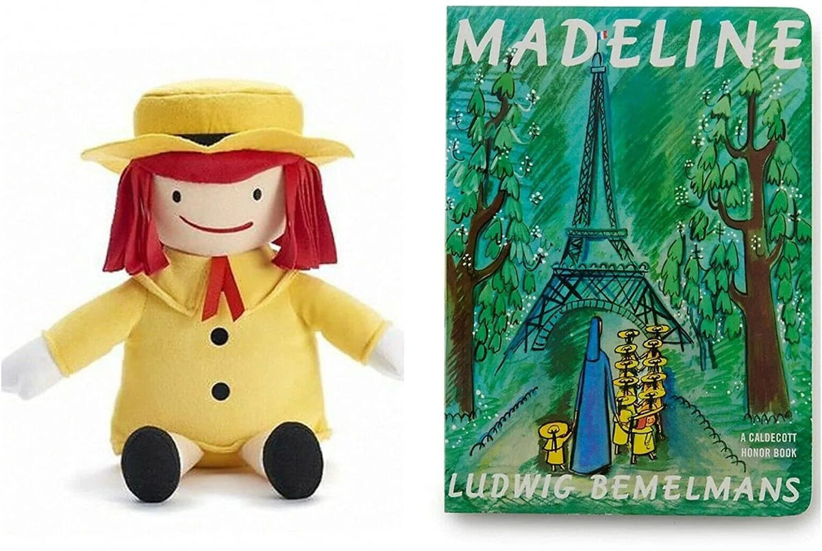 12" Plush Doll with Mini Book Set P8756