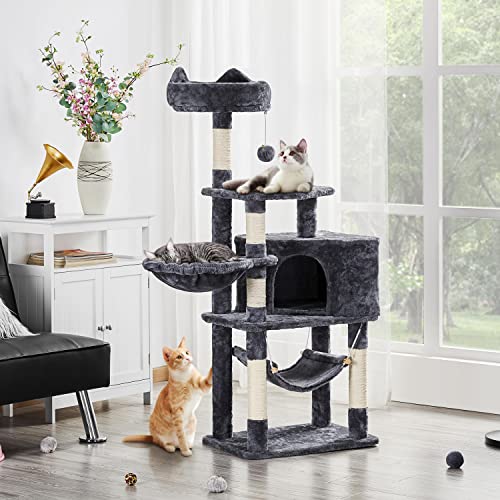 Dark Gray Cat Tree D14305