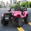 Pink Kids Ride on Car with Remote Control J3013