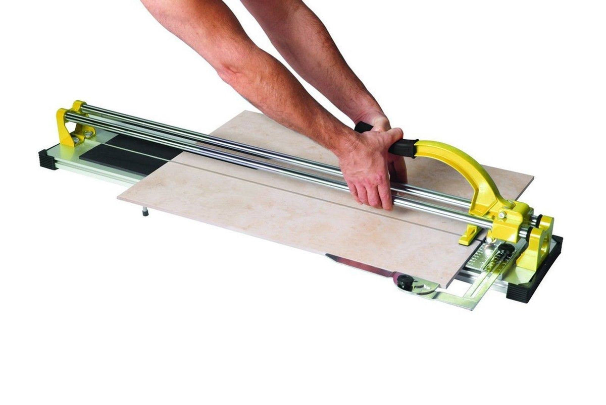 35-Inch Manual Tile Cutter with Tungsten Carbide Scoring Wheel E547