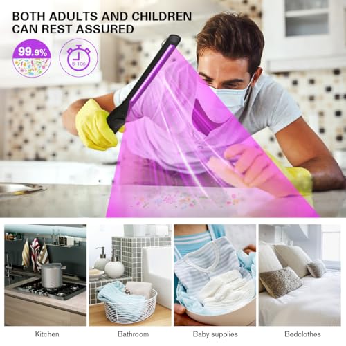 Portable USB Rechargeable UV Light Sanitizer 1 Pack G790310