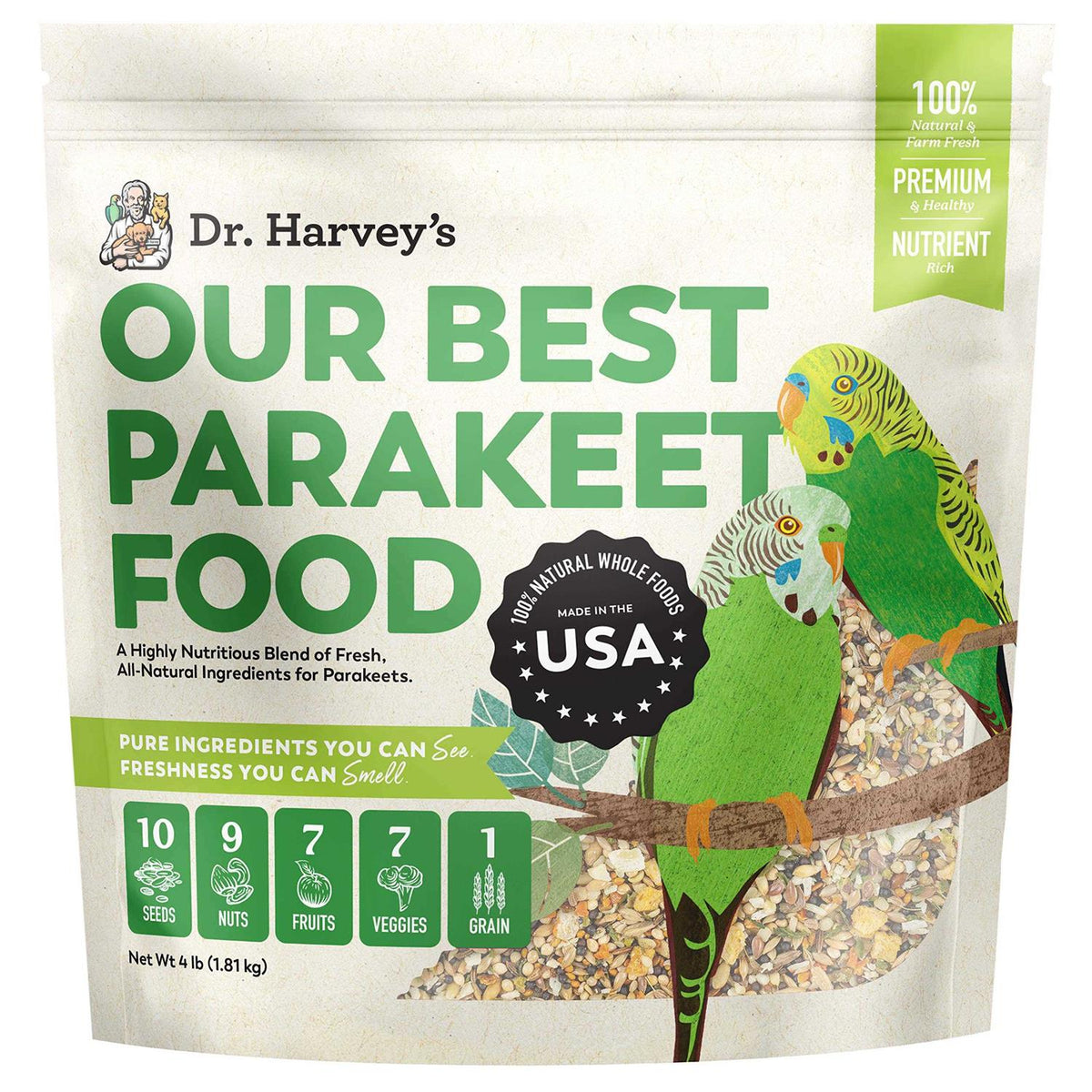 Parakeet Bird Food V981