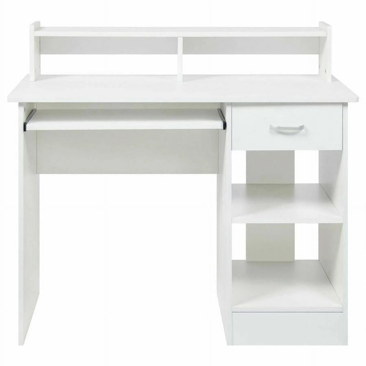 White Computer Desk D7439