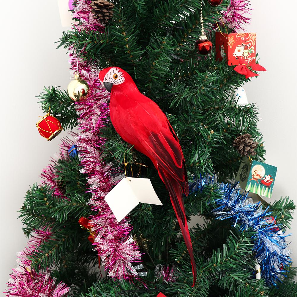 RED 35CM Parrot Figurine U8610