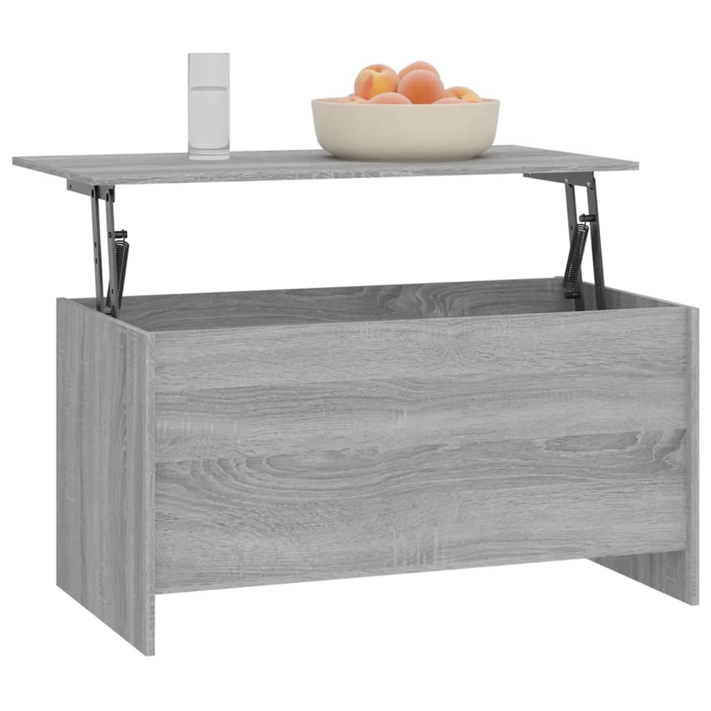 Gray Engineered Wood Coffee Table W652158