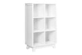 White Cubby Bookcase V41312