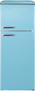 Retro Dual Door Refrigerator, 7.6 Cu Ft, Blue A21488