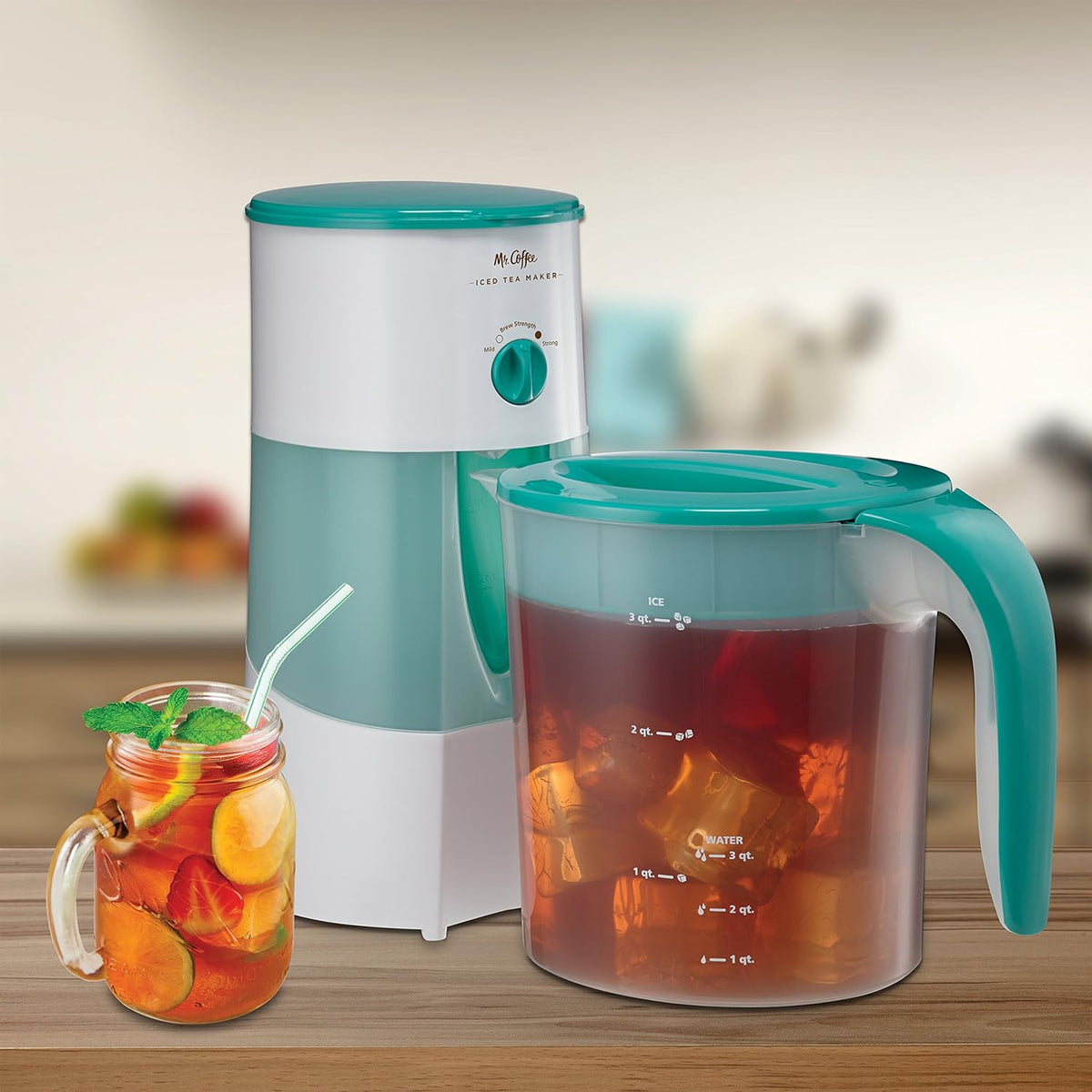 3-Quart Adjustable Brew Strength Iced Tea Maker B116084